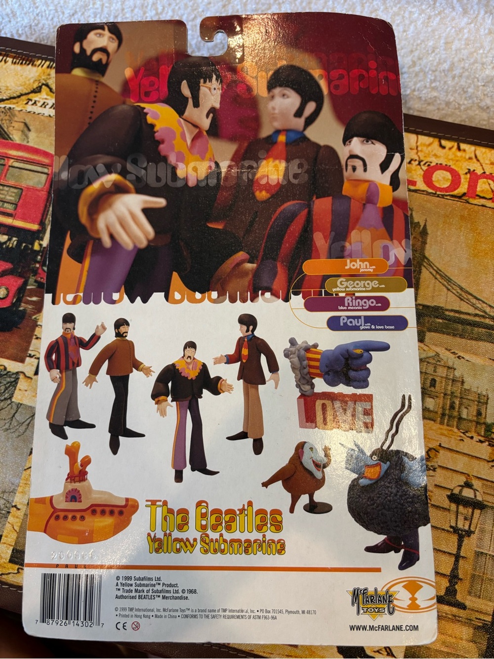 The Beatles Figures - Yellow Submarine - 1999 McFarlane Toys - Picture 5 of 5